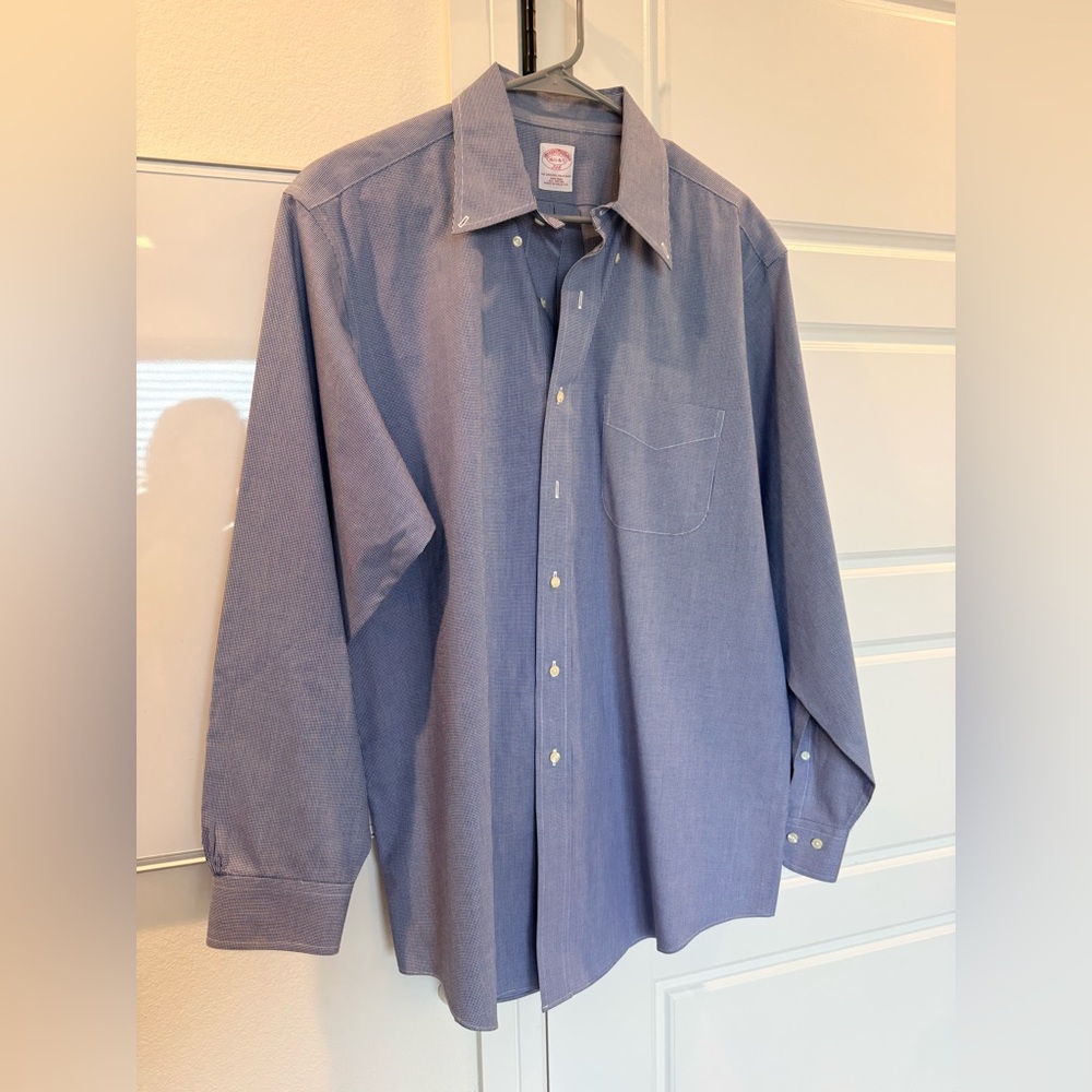 Brooks Brothers Classic Blue Casual Shirt